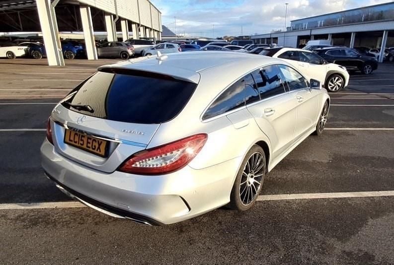 Used Mercedes CLS220 AMG Line Premium 2015 Silver Estate