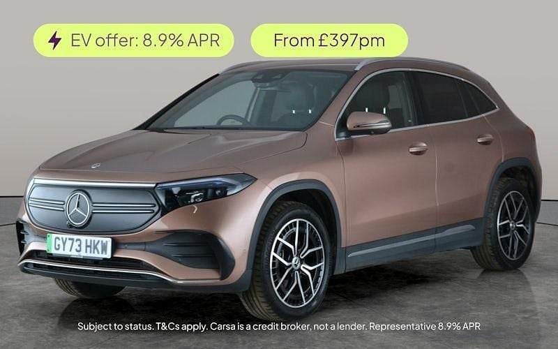Gold Used 2023 Mercedes EQA300 AMG Line Premium SUV | £25,038 (Fair price) - Image 1/3