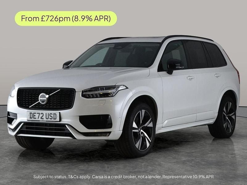 White Used 2022 Volvo XC90 Plus SUV | £38,846 (Good price) - Image 1/3