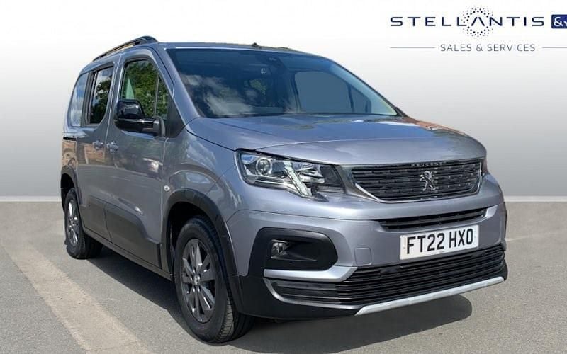 Grey Used 2022 Peugeot Rifter Allure Premium MPV | £19,614 (Fair price) - Image 1/4