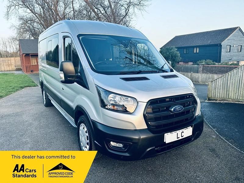 Used Ford Transit Trend 130 HP (95 kW) 2024 Silver Van