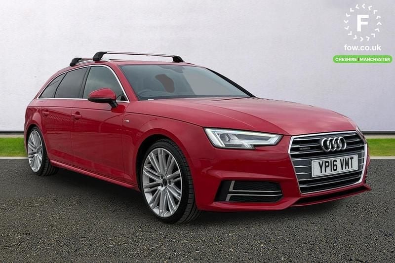 Red Used 2016 Audi A4 S-Line Estate | £14,899 (Fair price) - Image 1/4