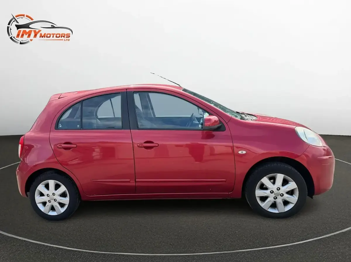 Used Nissan Micra Acenta 80 HP (58 kW) 2012 Red Hatchback