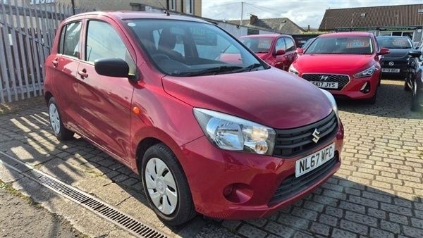 Red Used 2017 Suzuki Celerio Hatchback | £5,495 (Fair price) - Image 1/1