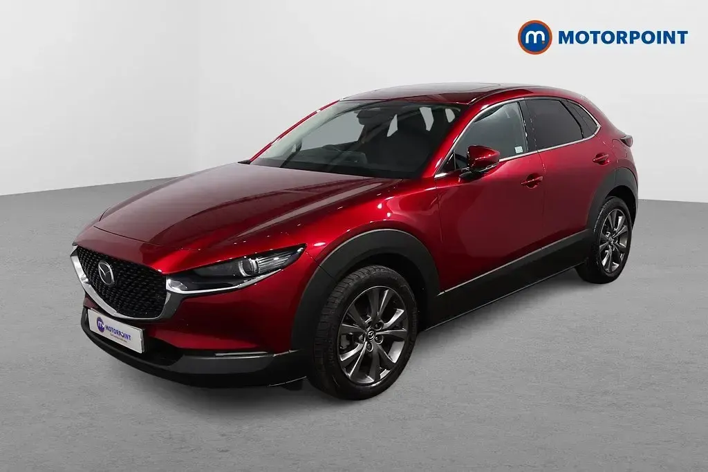 Używany Mazda CX-30 Exclusive-Line 2023 Czerwony SUV