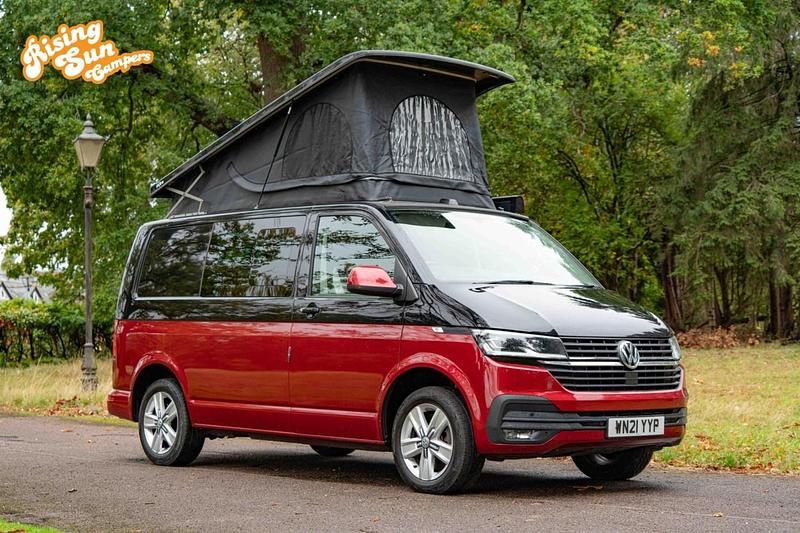 Black Used 2021 VW T6.1 Highline Van | £38,995 - Image 1/4