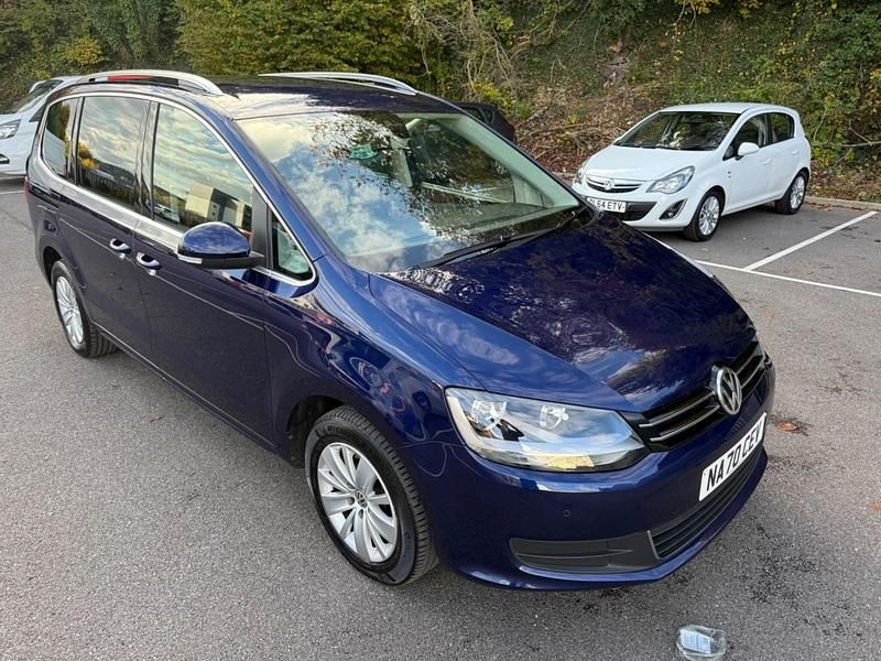 Blue Used 2020 VW Sharan SE MPV | £19,250 (Fair price) - Image 1/4