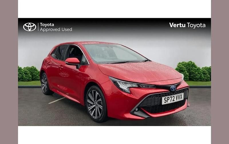 Red Used 2022 Toyota Corolla Design Hatchback | £18,970 (Fair price) - Image 1/4