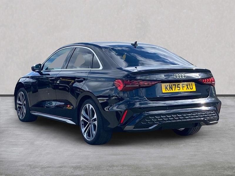 Used Audi A3 S-Line 150 HP (110 kW) 2025 Black Sedan