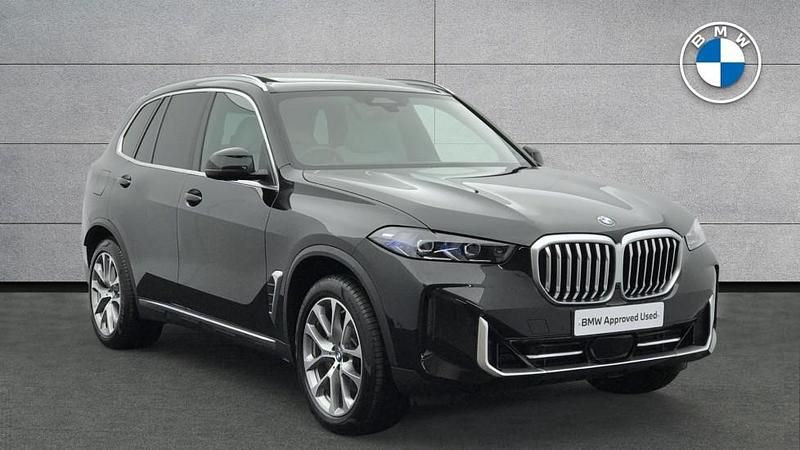 Black Used 2025 BMW X5 xLine SUV | £52,995 - Image 1/4
