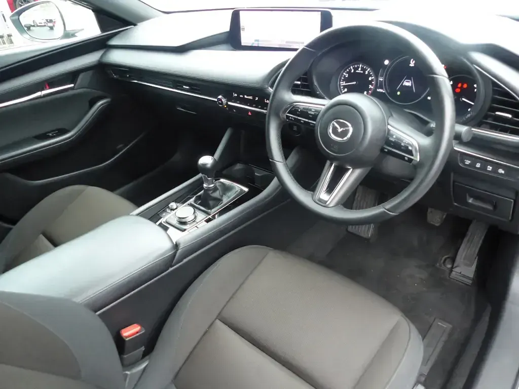 Used Mazda 3 Center-Line 2025 White Hatchback