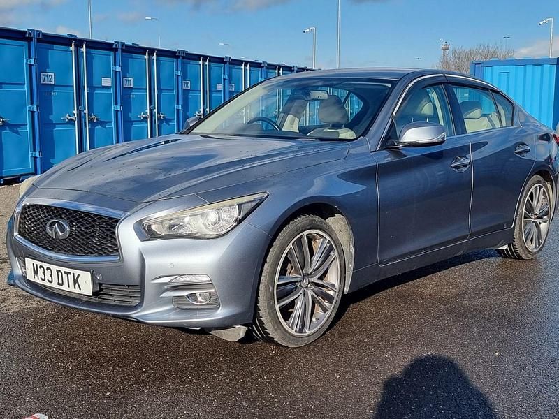 Used Infiniti Q50 Premium 170 HP (125 kW) 2014 Blue Sedan