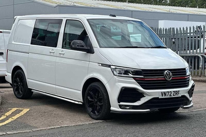 Candy white Used 2022 VW Transporter Sportline Van | £40,690 (Fair price) - Image 1/4