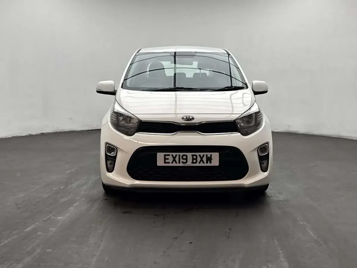 Used Kia Picanto 84 HP (61 kW) 2019 White Hatchback
