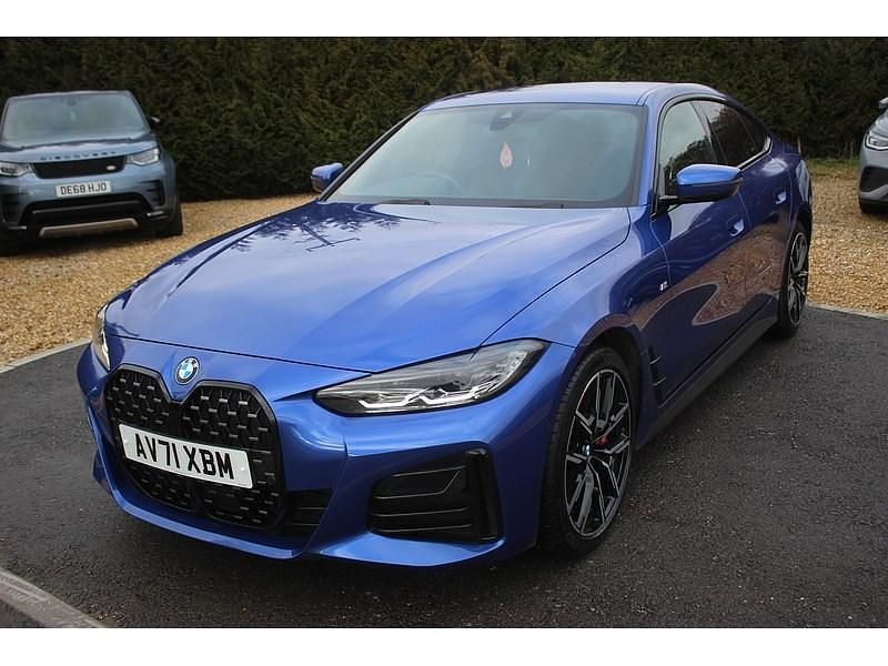 Used BMW 420 M Sport 2022 Portimao blue metallic Hatchback