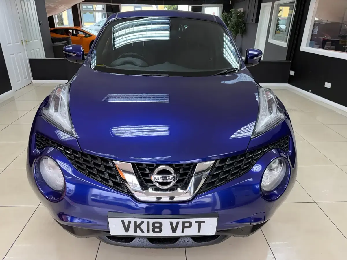 Used Nissan Juke N-Connecta 110 HP (80 kW) 2018 Blue SUV