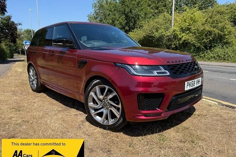 Red Used 2018 Land Rover Range Rover Sport Autobiography Dynamic SUV | £29,995 (Expensive) - Image 1/1