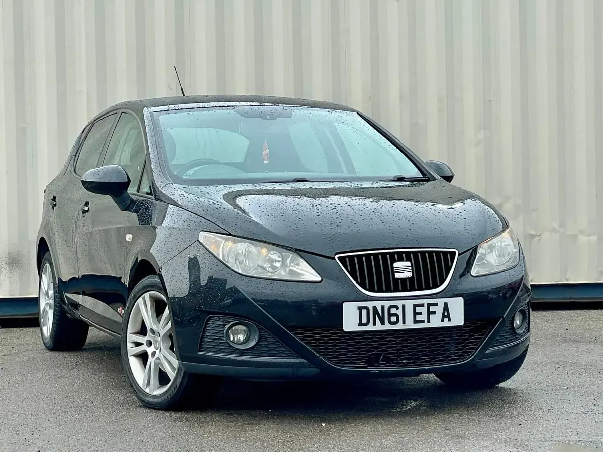 Used Seat Ibiza Copa 85 HP (62 kW) 2011 Black Hatchback
