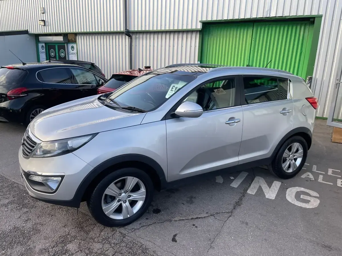 Usado Kia Sportage 114 HP (83 kW) 2013 Prateado SUV