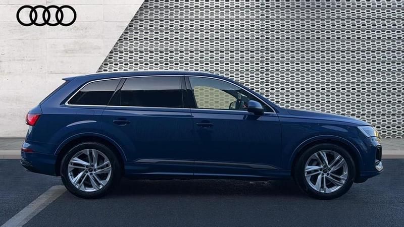 Used Audi Q7 S-Line 286 HP (210 kW) 2024 Blue SUV