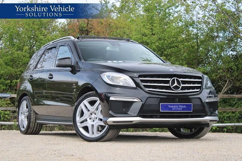 Black Used 2014 Mercedes ML63 AMG AMG SUV | £22,750 - Image 1/4