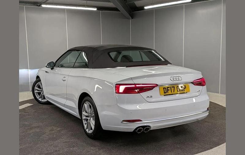 Used Audi A5 Cabriolet Sport 187 HP (137 kW) 2017 White Cabriolet
