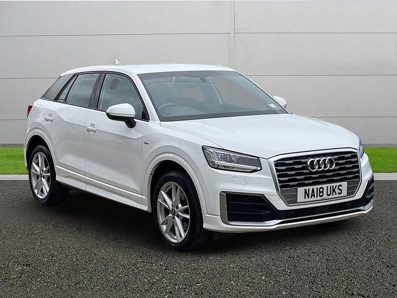 White Used 2018 Audi Q2 S-Line SUV | £14,250 (Fair price) - Image 1/4