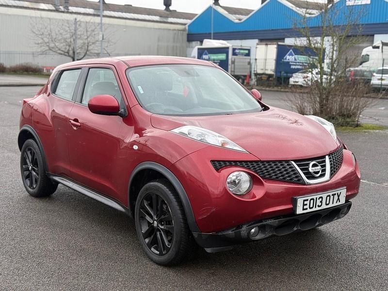 Begagnad Nissan Juke Acenta 2013 Röd SUV