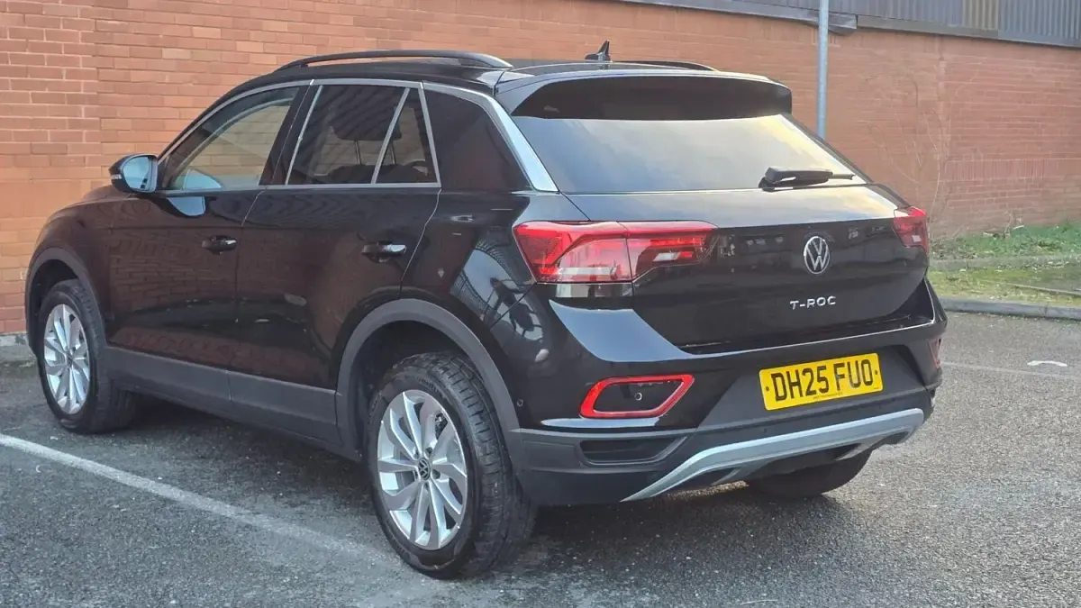 Ny VW T-Roc Match 150 HK (110 kW) 2025 Svart SUV