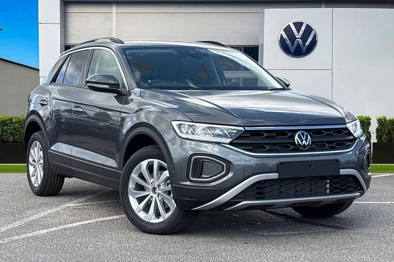 Grey New 2025 VW T-Roc Match SUV | £28,990 (Good price) - Image 1/4