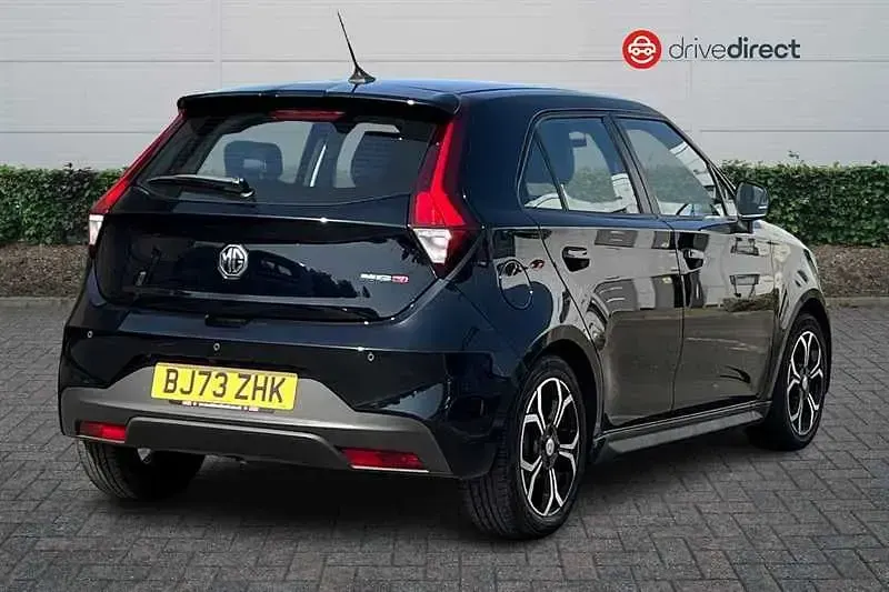 Used MG MG3 Exclusive 106 HP (77 kW) 2023 Black Hatchback