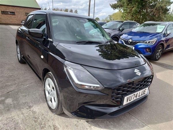 Black Used 2024 Suzuki Swift Hatchback | £17,295 (Expensive) - Image 1/1