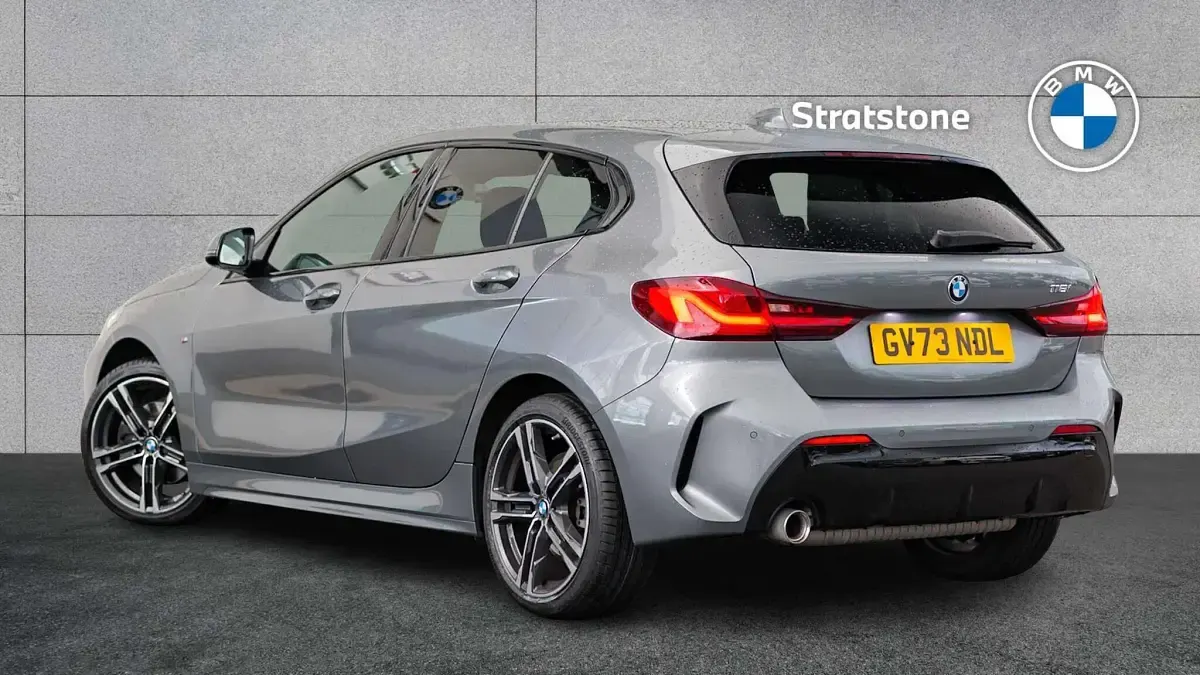 Used BMW 118 M Sport 134 HP (98 kW) 2023 Grey Hatchback