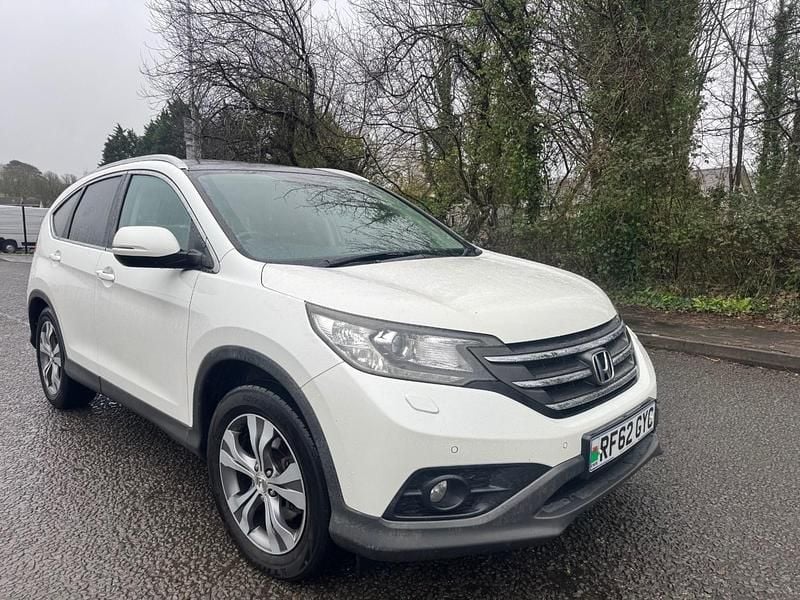 Used Honda CR-V EX 2013 White SUV