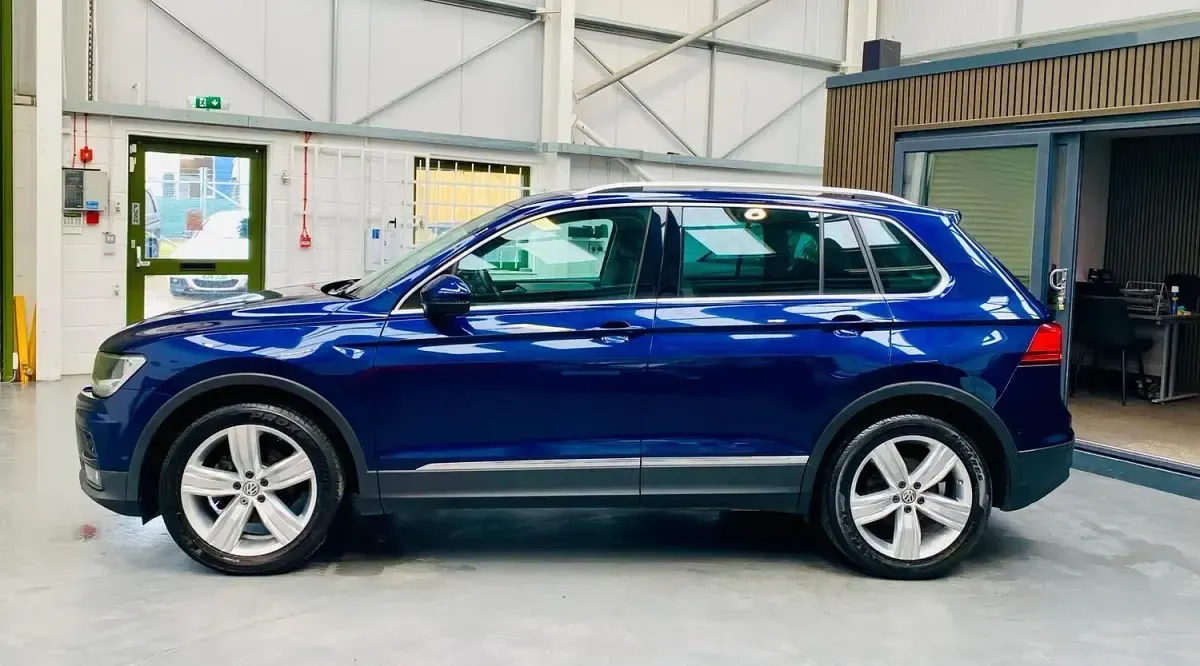 Used VW Tiguan Match 150 HP (110 kW) 2020 Blue SUV