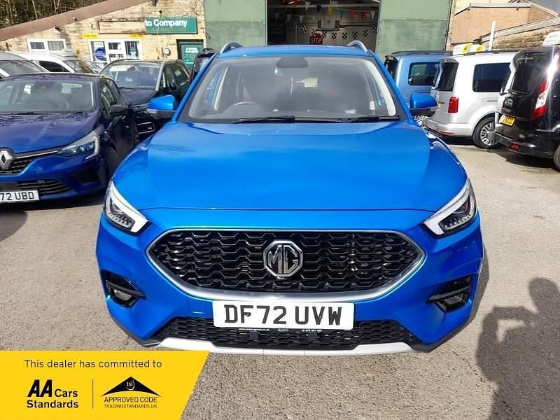 Used MG ZS Exclusive 111 HP (81 kW) 2023 Blue SUV