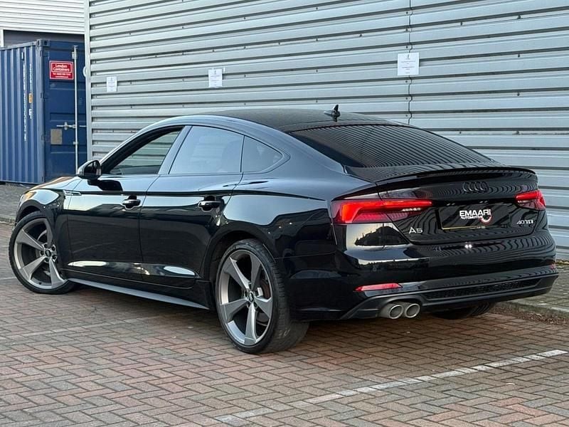 Used Audi A5 Sportback Black Edition 2019 Black Hatchback
