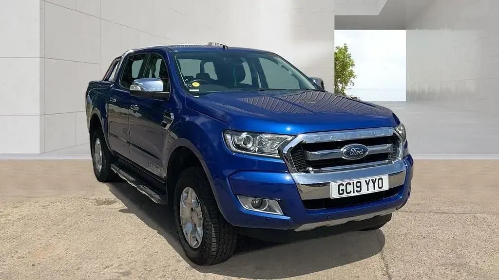Used Ford Ranger Limited 2019 Blue Pickup