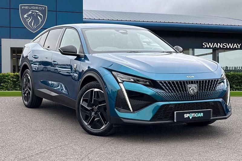Blue Used 2024 Peugeot 408 GT Sedan | £20,995 (A bit pricey) - Image 1/4