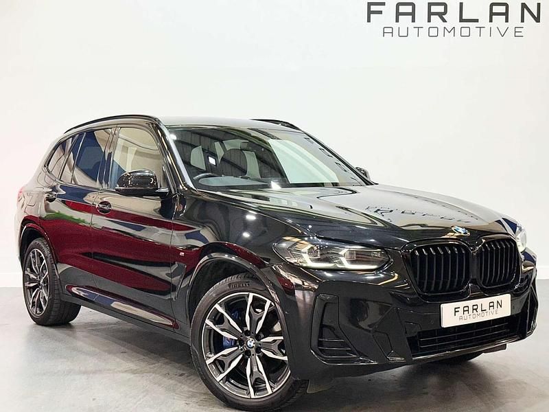 Black Used 2022 BMW X3 M Sport SUV | £29,950 (Fair price) - Image 1/4