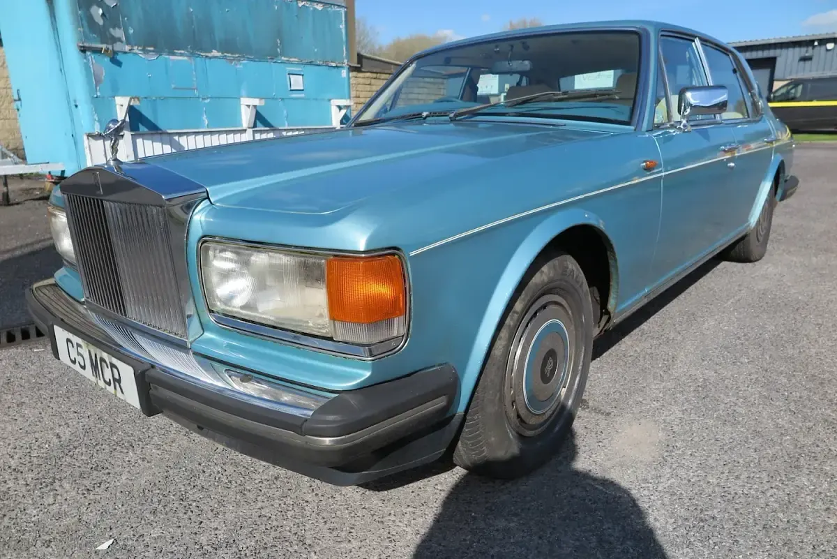 Used Rolls Royce Silver Spirit 1989 Blue Sedan