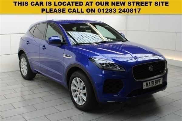 Blue Used 2018 Jaguar E-Pace R-Dynamic SUV | £13,250 (Fair price) - Image 1/1