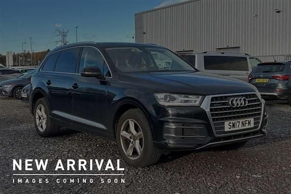 Black Used 2017 Audi Q7 SUV | £20,750 (Good price) - Image 1/4