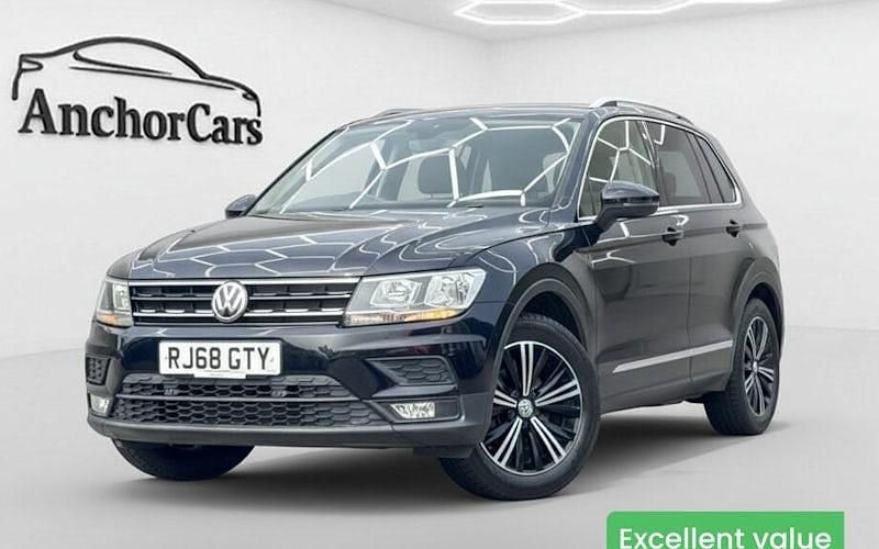 Used VW Tiguan SE 150 HP (110 kW) 2018 Black SUV
