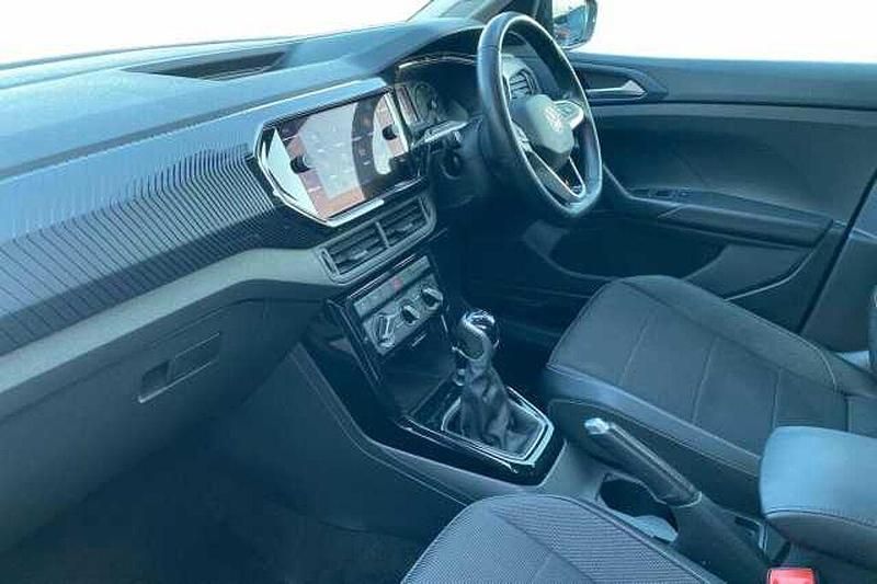 Used VW T-Cross Black Edition 110 HP (80 kW) 2022 Silver SUV