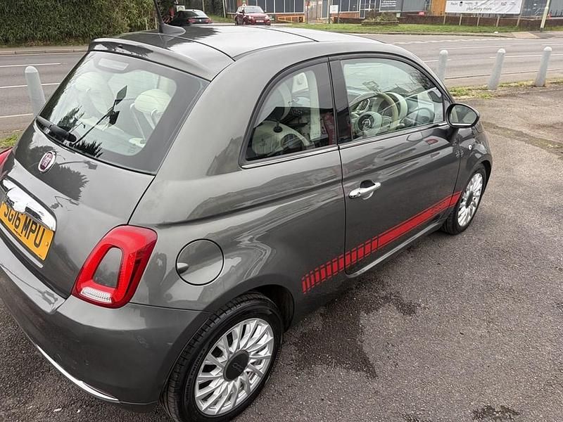 Used Fiat 500 Lounge 69 HP (50 kW) 2016 Grey Hatchback