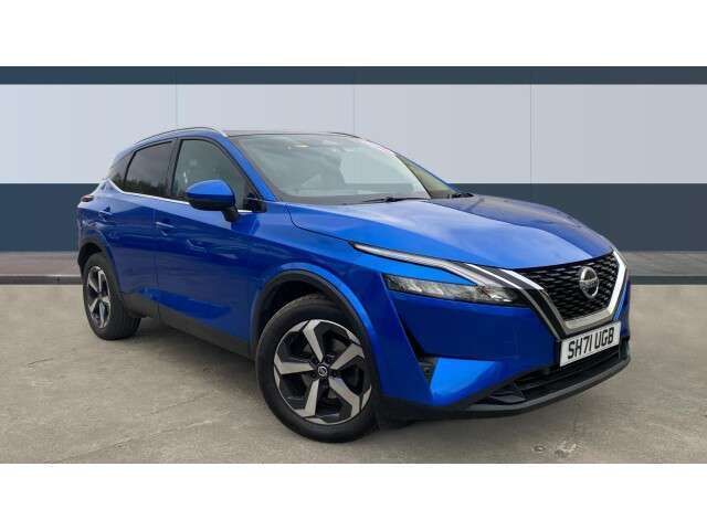 Blue Used 2022 Nissan Qashqai N-Connecta SUV | £16,641 (Good price) - Image 1/4