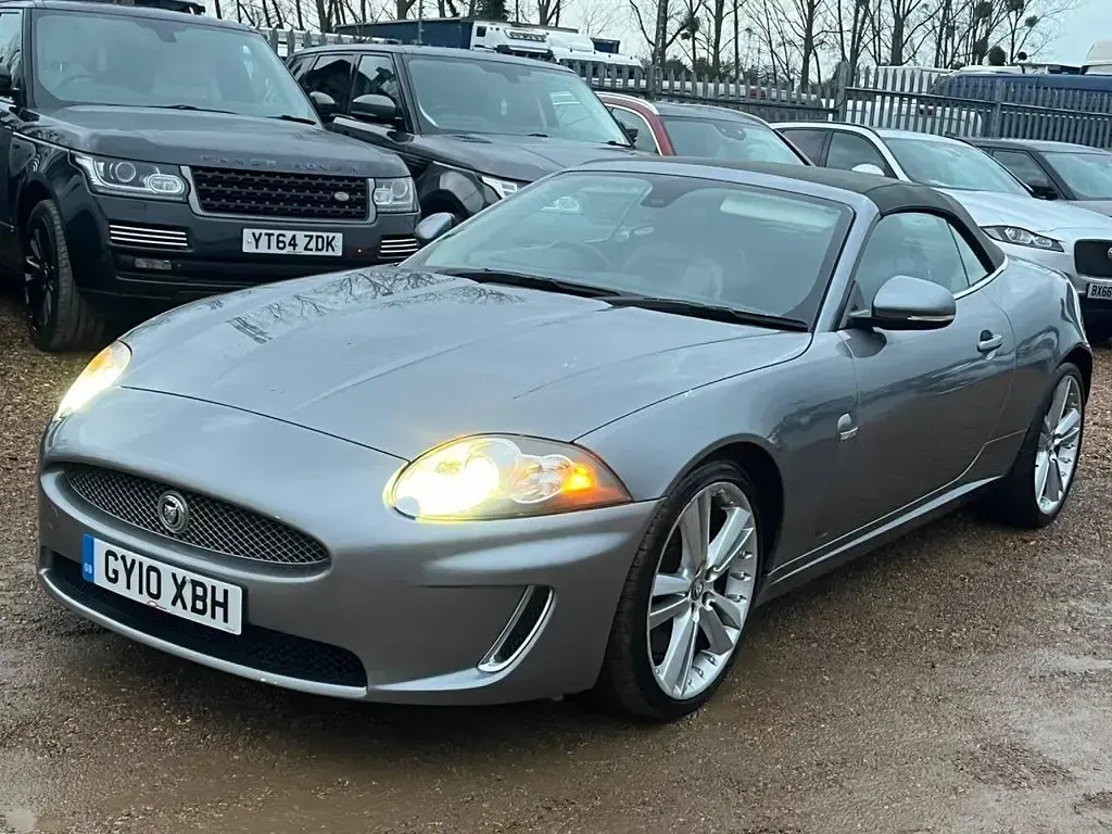 Used Jaguar XK 385 HP (283 kW) 2010 Grey Cabriolet