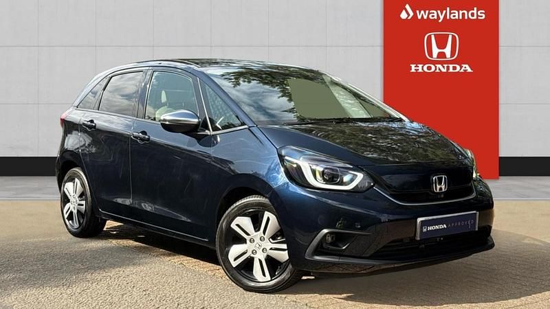 Blue Used 2021 Honda Jazz Hybrid Hatchback | £17,290 (Fair price) - Image 1/4