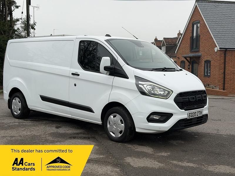 Used Ford Transit Custom Trend 105 HP (77 kW) 2020 White Van